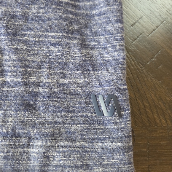 VRST Men's Medium Essential Pocket Tee HTR Darker Ardosia Blue Marble New Work - Picture 5 of 8